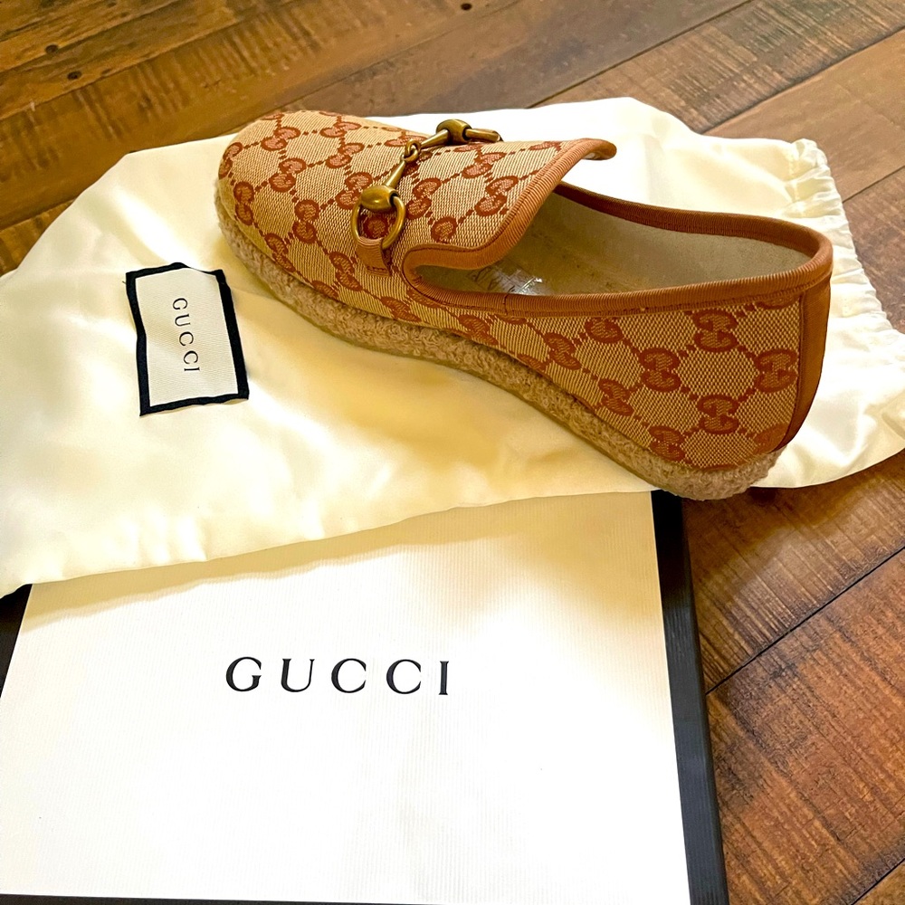 Gucci loafers brand new… never worn
